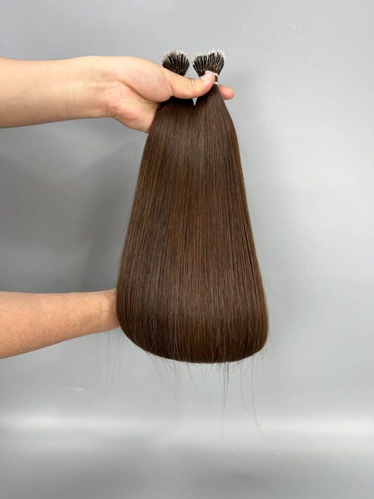 100% Human hair  Nano Hair-Dark Color